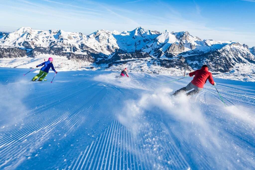 Beautiful Chalet On The Piste In Swiss Alps Alt St. Johann ภายนอก รูปภาพ