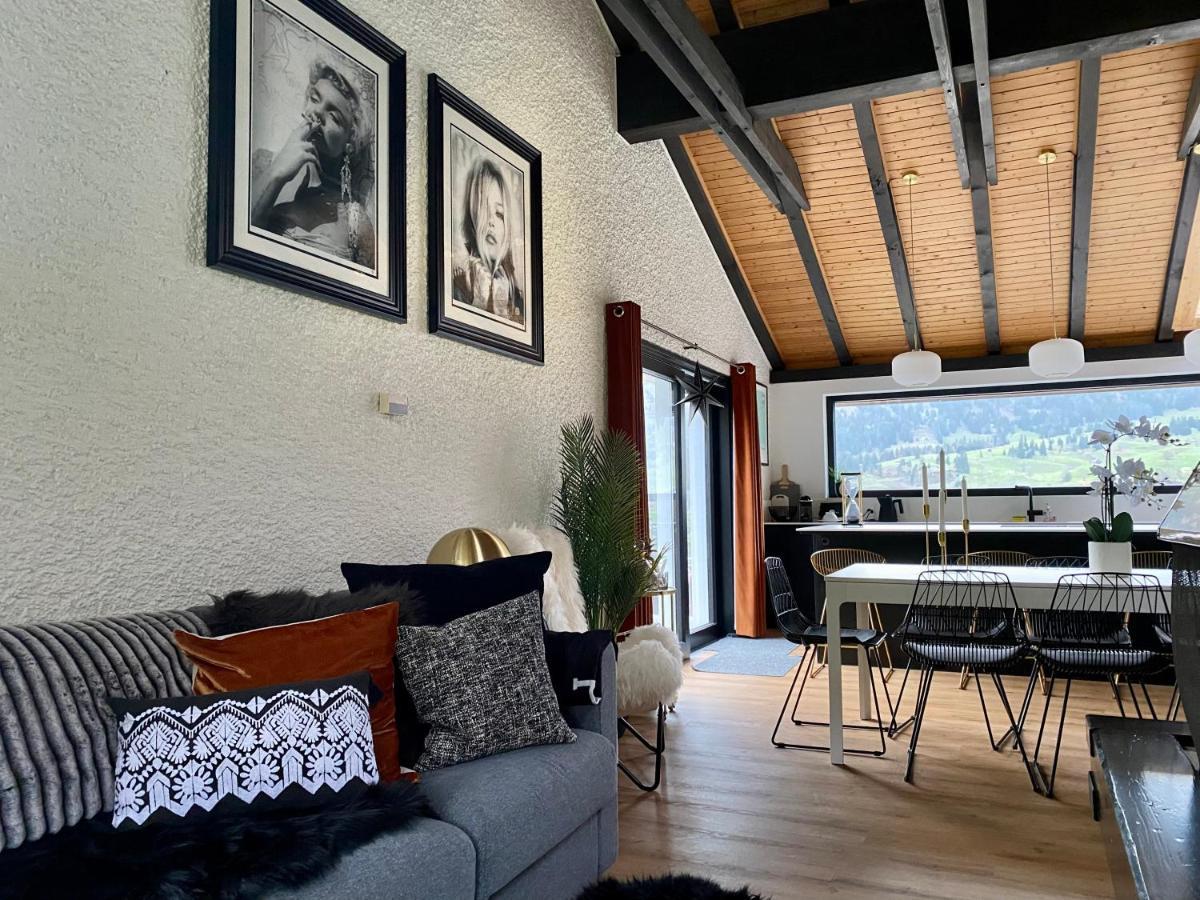 Beautiful Chalet On The Piste In Swiss Alps Alt St. Johann ภายนอก รูปภาพ